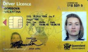 AUSTRALIAN DRIVER’S LICENSE