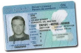 CANADIAN DRIVER’S LICENSE