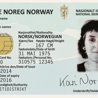 NORWAY ID CARD