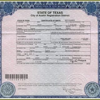 Buy Birth Certificate Online