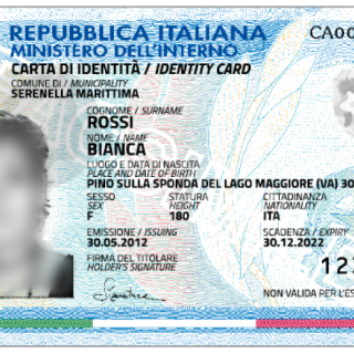 ITALIAN ID CARD