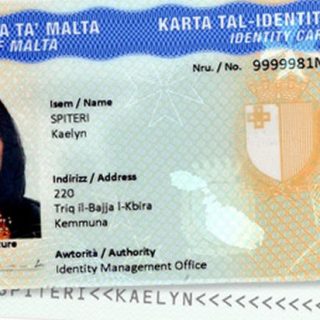 MALTESE ID CARD