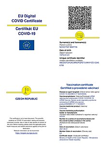 Buy EU Covid 19 Certificate