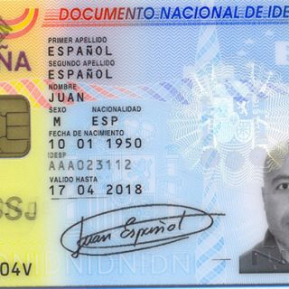 SPANISH ID CARDS